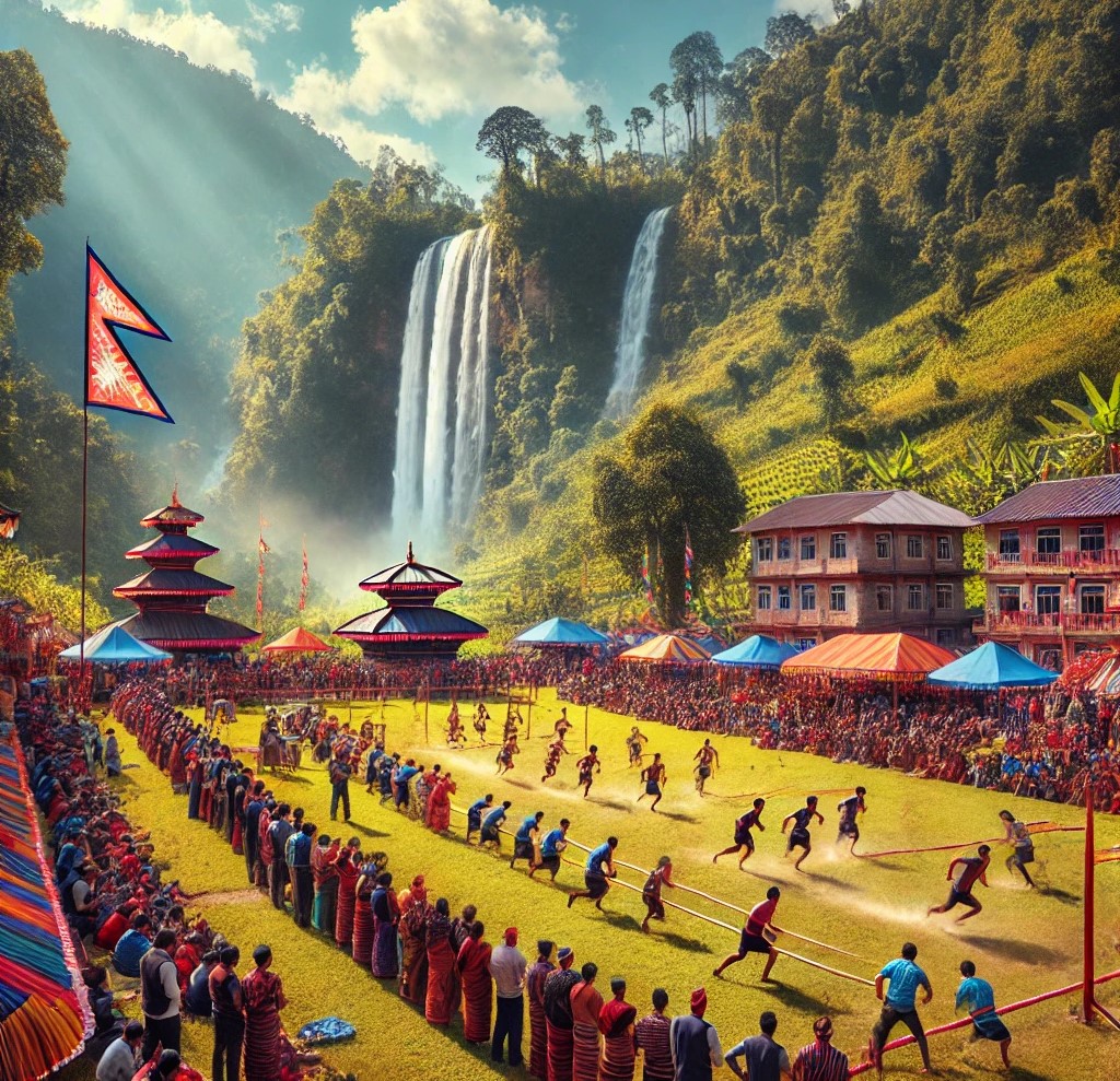फङफङ्देन मेला जाऔं । आन्तरिक पर्यटन प्रवर्द्धन गरौं । खुसी समृद्ध नेपाल र नेपाली बनौं ।